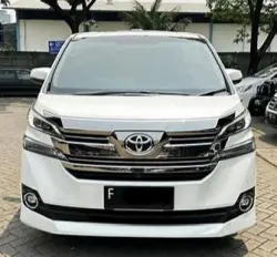 Harga Vellfire G Atpm 2016 Bekas Automatic Di Tangerang